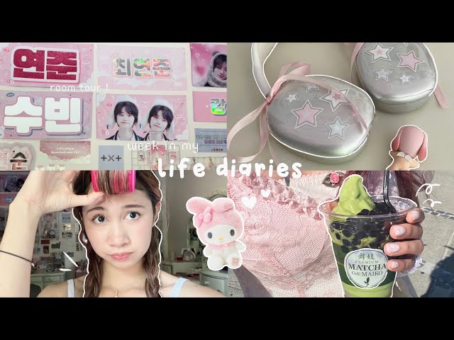 SIMPLE LIFE 🍵: updated room tour, cleaning + unboxing, summer friend hangout ୨♡୧