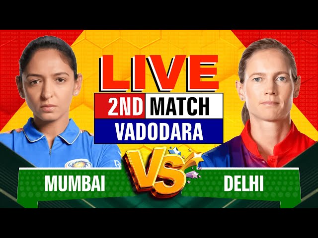 🔴 Live : Mumbai Indians Women vs Delhi Capitals Women | MIW vs DCW | Live Score & Commentary