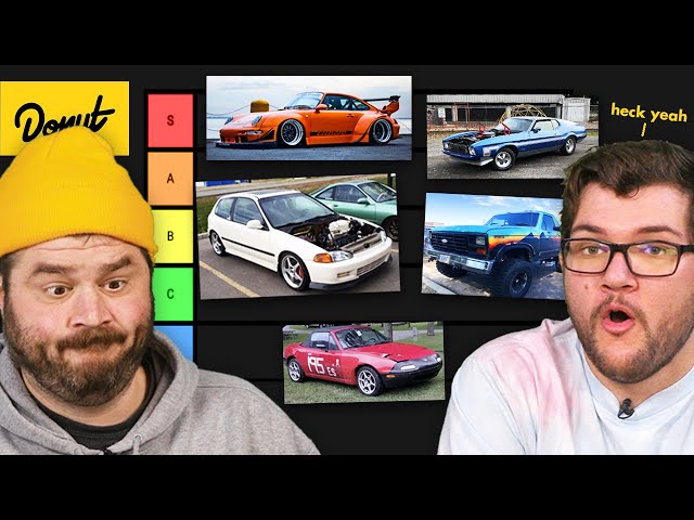 We Ranked Your Cars