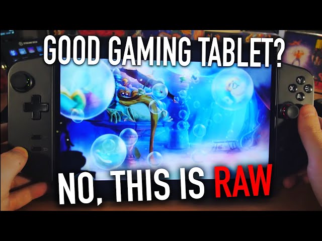 This Thing is RAW: Piccolo G-Series1 10.5" Handheld Gaming Tablet