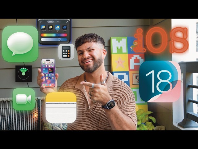 iOS 18!!!! The ULTIMATE Walkthrough of all the Cool Features!! 🔥