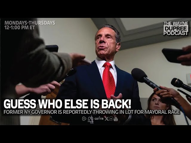 E2024: Is New York Ready For Andrew Cuomo, Part II?? 01/16/25