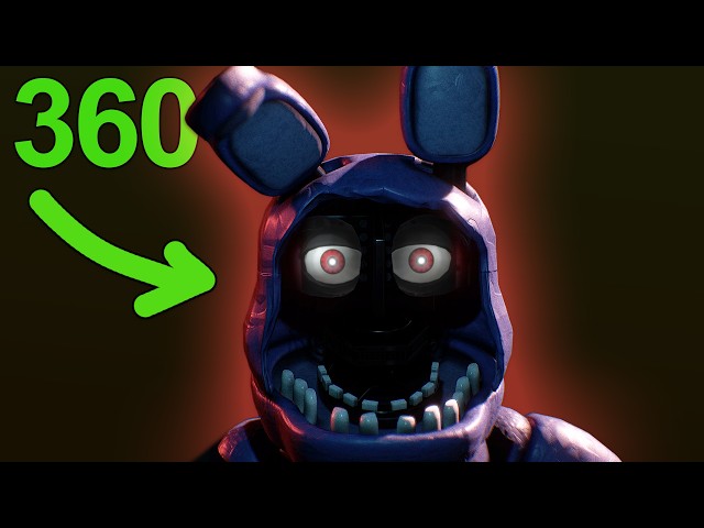 FNAF x POPPY PLAYTIME 🔴 360 VR HUNT