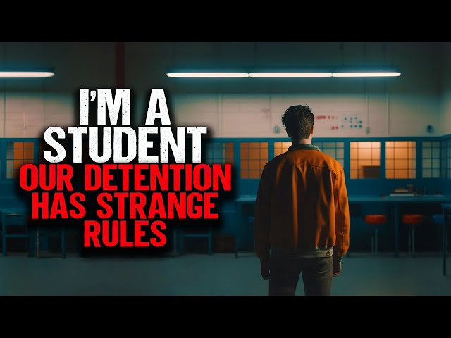 I'm A Student. Our Detention Has STRANGE RULES.