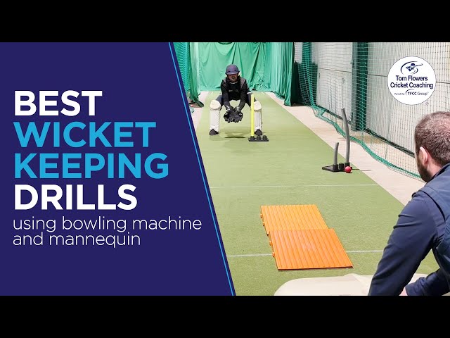 The BEST wicket keeping drills for standing up!