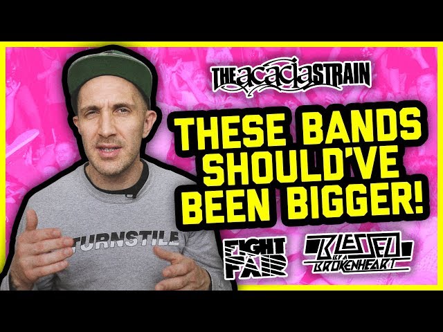 BANDS THAT SHOULD'VE BEEN BIGGER: Fight Fair, The Acacia Strain, Blessed By A Broken Heart