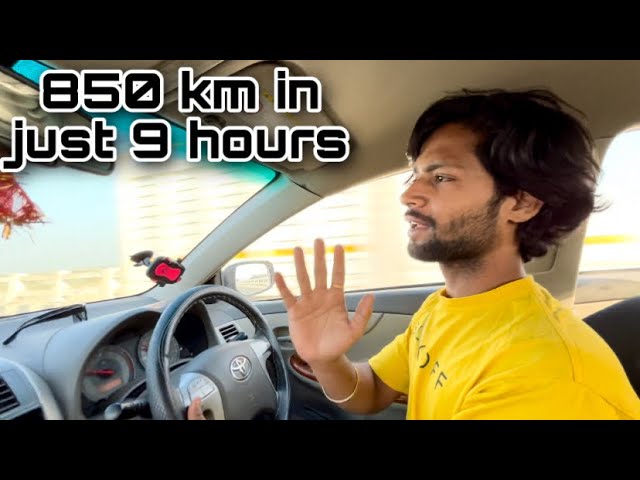 ROAD TRIP| Delhi to Azamgarh to Balrampur| lucknow to agra (350km) in just 2.5 hour  | uttar Parvesh