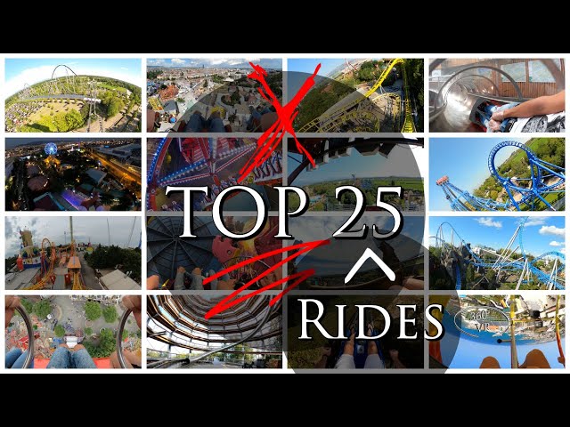 Top 25 Rides 2020 360° VR POV Onride