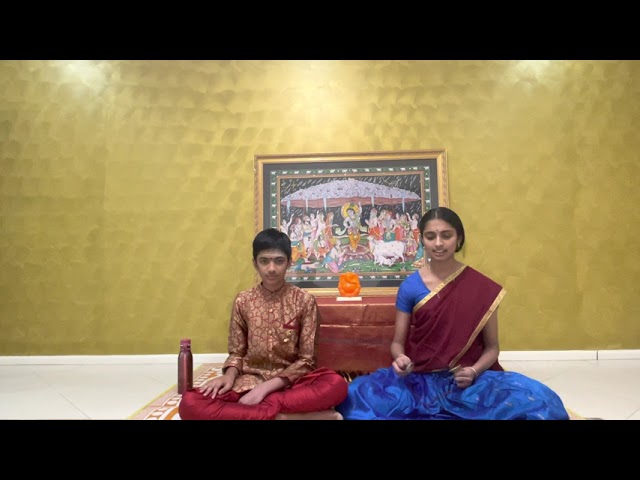 Aditi Sriram and Anish Sriram - Namadwaar Sydney Janmashtami 2021