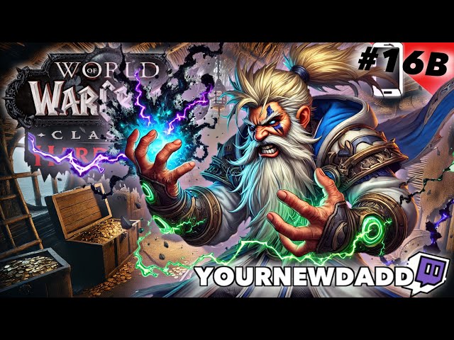 🔴📱[Ep. 16B]🌀WoW Classic Hardcore: The Ultimate Survival Challenge!💥