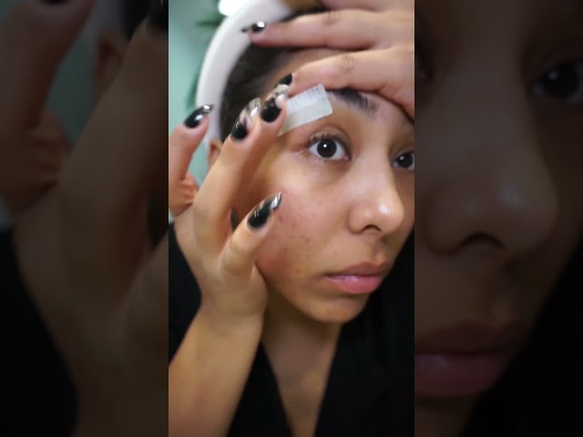 Nads facial wax strips | At home eyebrow tutorial  #eyebrowtutorial #tutorial #waxing #eyebrowtips