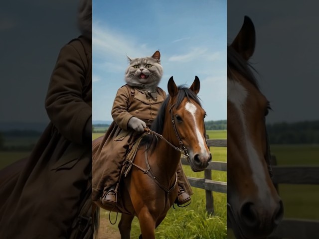 The farmer's cat #shorts #shortvideo #viralshorts #catvideos #cat #animation #ai #famers #funnycats