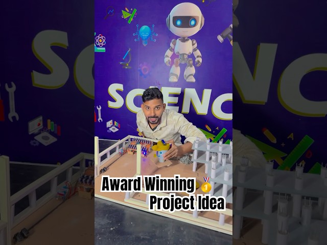 Inspire Award Project Idea | Award Winning Science Project #science #technology #shorts #trending