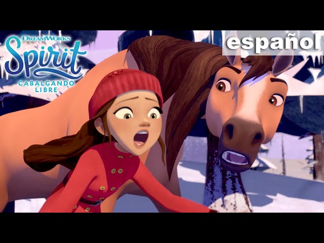 Lucky y el hielo delgado [Episodio Completo] | SPIRIT CABALGANDO LIBRE | Netflix