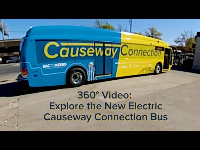 360° Video: Explore the New Causeway Connection Electric Bus