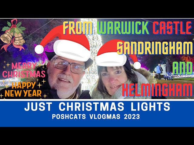 MERRY CHRISTMAS from POSHCATS | Just Christmas Lights | Vlog 617