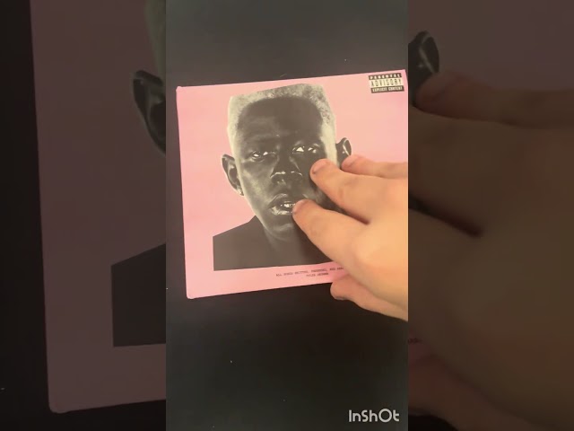 Tyler The Creator IGOR cd unboxing