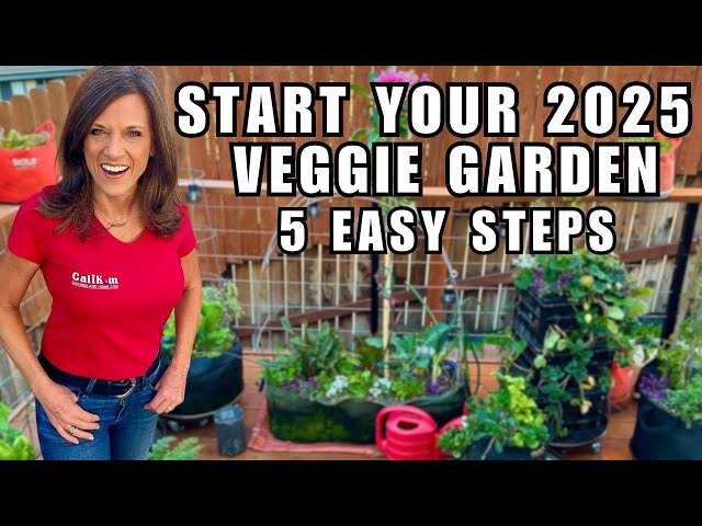 Start Your 2025 Vegetable Garden: Plan It In 5 Easy Steps