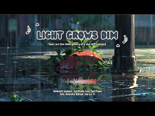 Lights Grow Dim: A Poignant Piano & Strings Reflection on Fading Moments 🕯️🎶