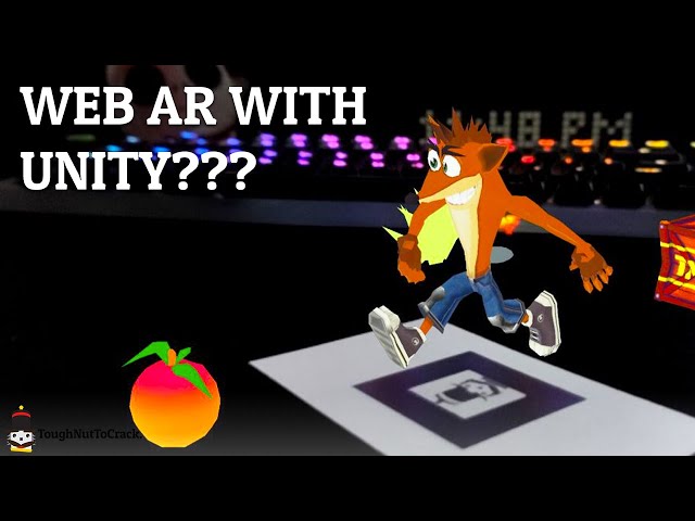 Web AR in Unity - ARWT Crash Bandicoot demo