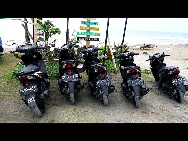 Seminyak Bali Vlog - Beach, Villa Poolside & Motorbike Rides - 4K - Ep.2