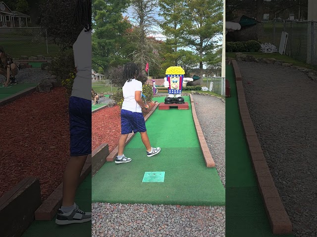 I am SO good #youtubeshorts #shorts #minigolf