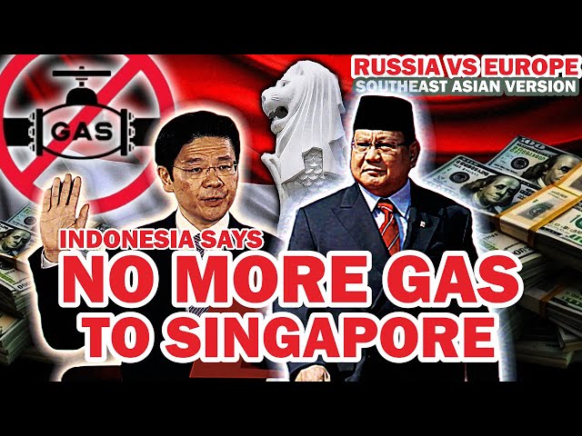 INDONESIA'S BOLD MOVE TO STOP GAS  EXPORTS TO SINGAPORE