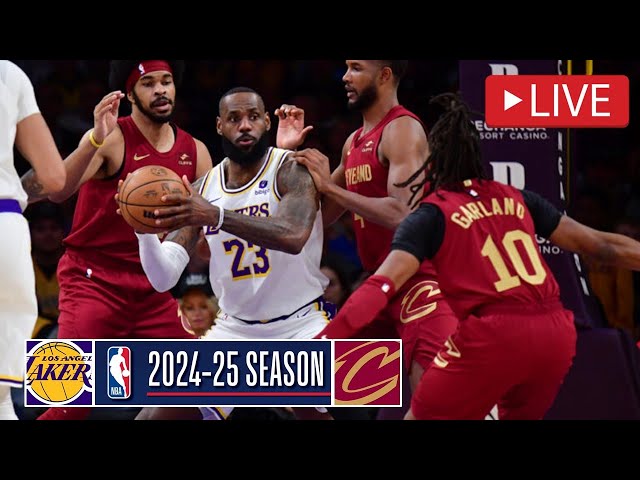 NBA LIVE! LA Lakers vs Cleveland Cavaliers | October 30, 2024 | Cavaliers vs Lakers LIVE NBA 2K25