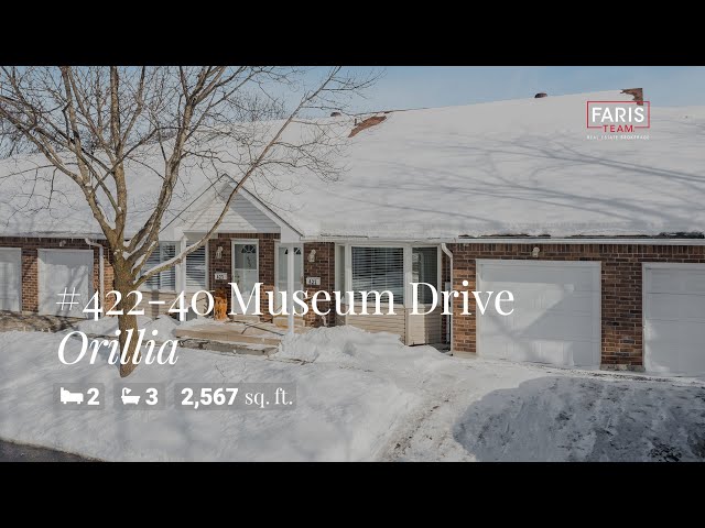 # 422-40 Museum Drive, Orillia | Condo for Sale | Faris Team