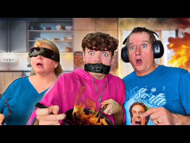 DEAF. BLIND. MUTE Challenge With My PARENTS!