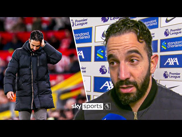 Ruben Amorim SLAMS Man Utd players despite draw at Liverpool | "It's hard to not get mad"