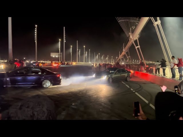 CRAZY LA2THEBAY SIDESHOW SHUTS DOWN BAY BRIDGE ! | *SOMEBODY GOT SMACKED*