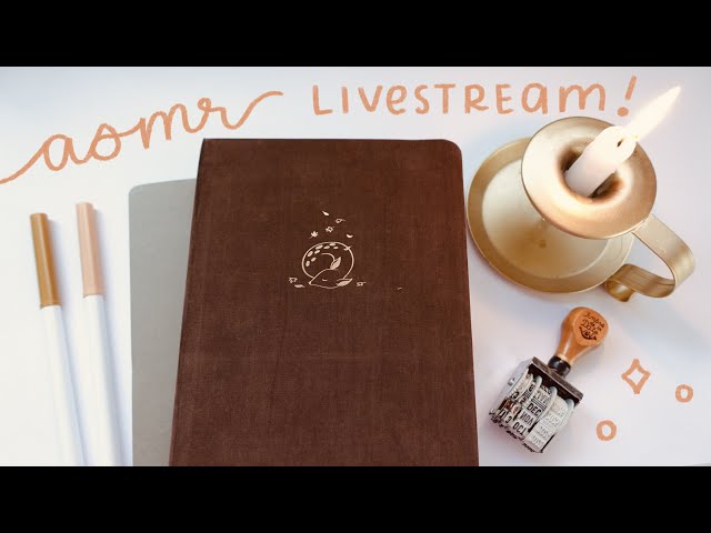 ☕️  reading journal asmr LIVE \\ Emily Dickinson