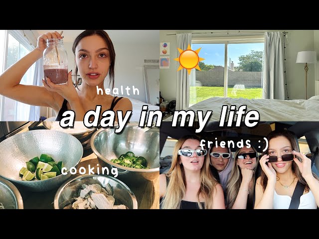 VLOG ★ a day in my life *cooking, friends, etc*