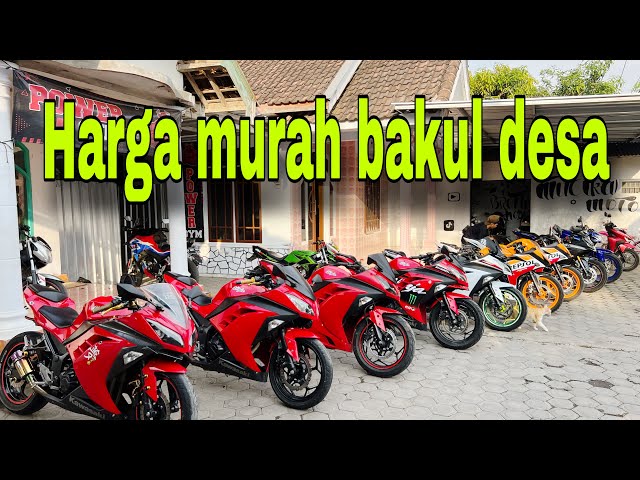 JUALAN MOTOR SPORT KOK DIDESA TERPENCIL⁉️⁉️⁉️