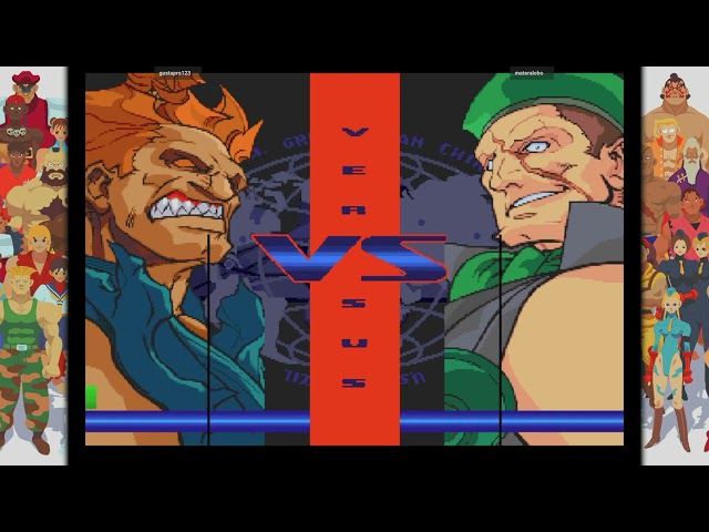 Street Fighter Zero 3↑ - gustapro123 VS materalobo 🇧🇷🇧🇷 Fightcade 2 Upper #fightcade2 #fightcade