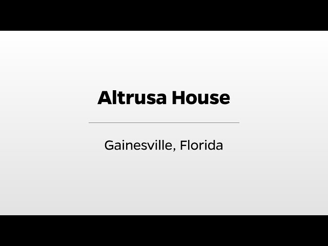 Altrusa House - WUFT's Greater Good