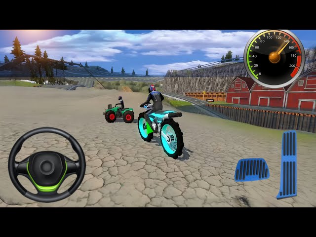 Off-road Outlaws Quad bike first raching rock park unlimited stund android gameplay