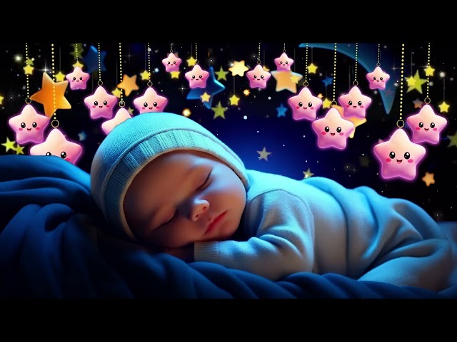 Baby Sleep Music 🌧️ Soft Mozart Brahms Lullaby 🌙 Perfect to Sleep Instantly Within 3 Minutes