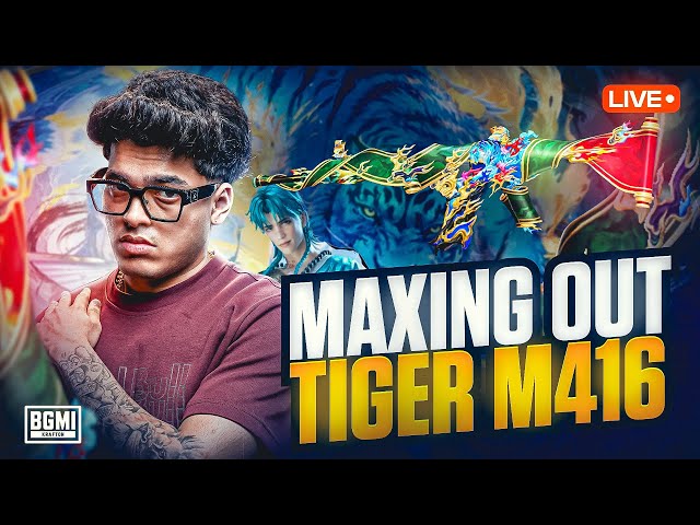 100,000 UC TIGER M416 CRATE OPENING  | JONATHAN IS BACK | BGMI