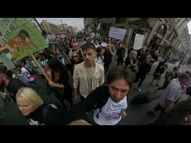 Animal Rights March London 2018 360VR