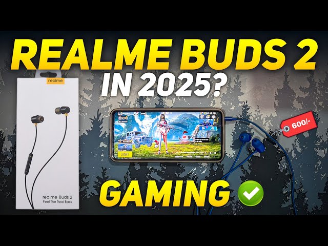 REALME BUDS 2 BGMI TEST AND REVIEW 🔥 BEST WIRED GAMING EARPHONES UNDER 500 RS IN 2025