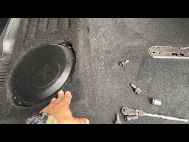 Install of Jl audio stealthbox 10TW3 PART 1