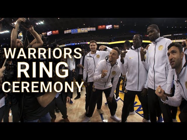 NBA in VR - Warriors Ring Ceremony VR Preview | NextVR