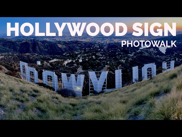 Hollywood Sign Photowalk - How to Find It and Get the Shot