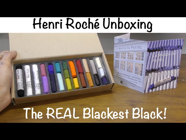 Henri Roché Unboxing and the REAL Blackest Black!