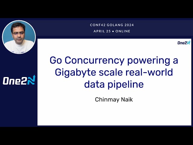 Go Concurrency Powering Gigabyte Scale Data Pipelines