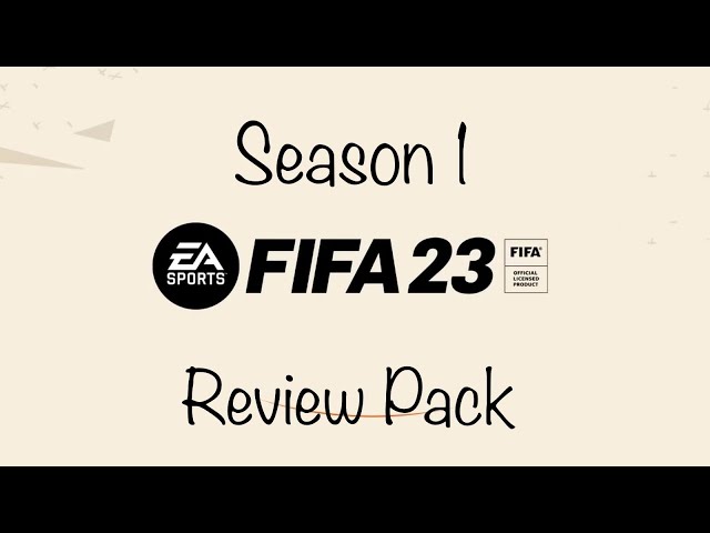 FIFA 23 | 100k Season 1 Review Pack