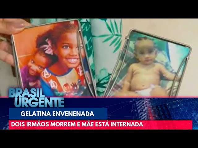 Gelatina contaminada: Dois irmãos morrem envenenados | Jornal da Band