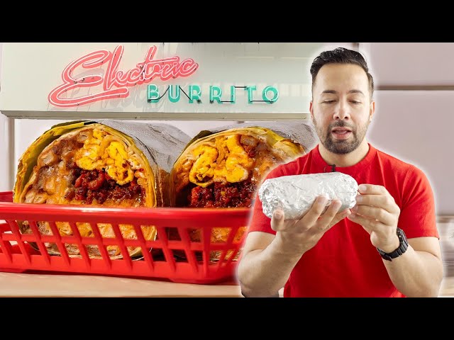 BEST Breakfast Burrito in New York! | California-Style Egg & Chorizo Burrito NYC Food Review